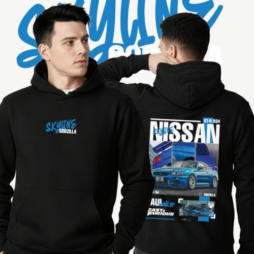 <b><i>Skyline Godzilla - Hoodie</i></b>