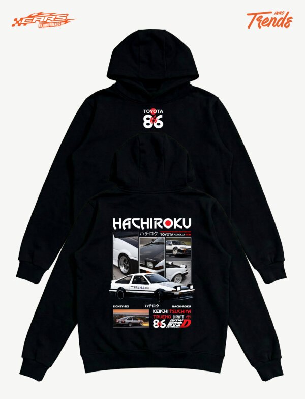 <b><i>AE86 HACHIROKU - Hoodie</i></b>