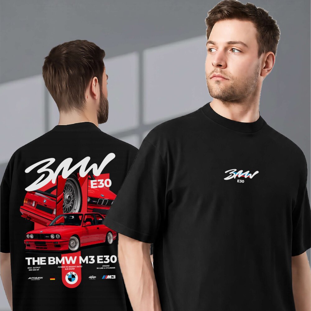 <b><i>BMW M3 E30 - T-Shirt</i></b>