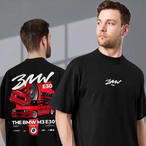 <b><i>BMW M3 E30 - T-Shirt</i></b>