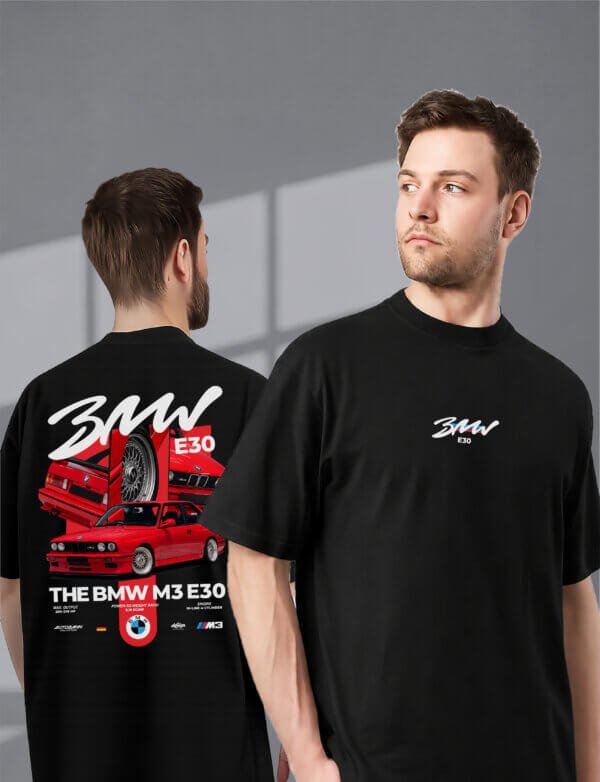 <b><i>BMW M3 E30 - T-Shirt</i></b>