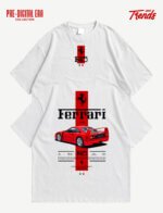 <b><i>Ferrari F40 - T-Shirt</i></b>