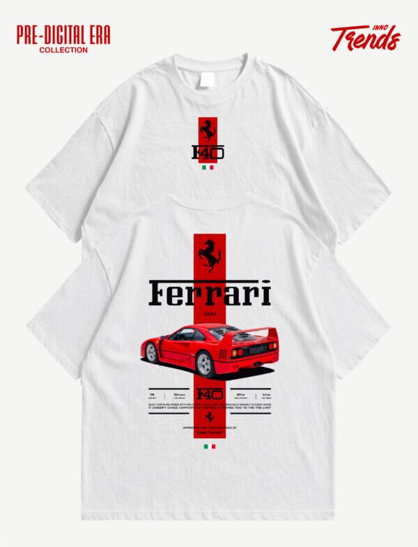 <b><i>Ferrari F40 - T-Shirt</i></b>