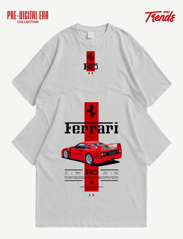 <b><i>Ferrari F40 - T-Shirt</i></b>